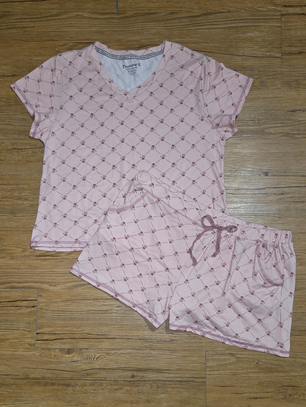 Bear Paw Pajama Set